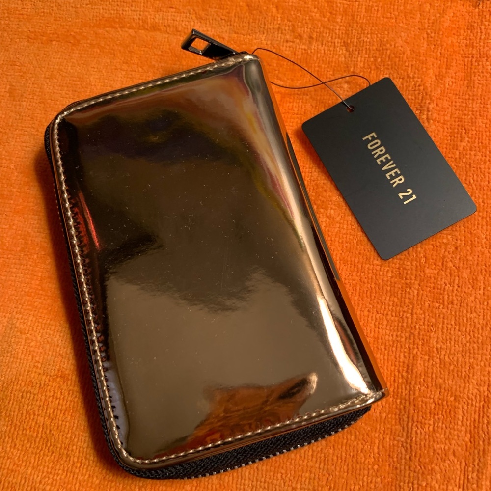 Forever 21 Gold Wallet